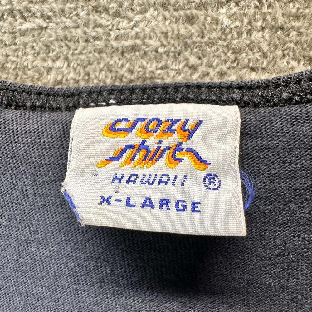 Vintage 90's Crazy Shirts Hawaiian Tank Top Men's XL USA Faded